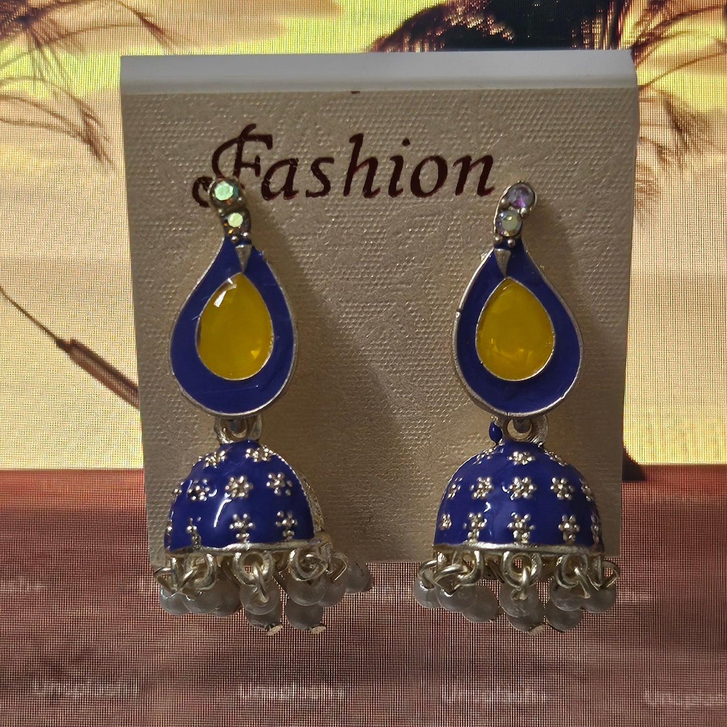 Zia : Meenakari Earring for Women