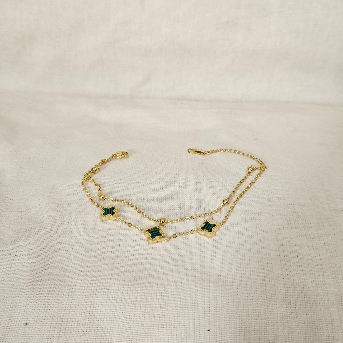 Zelune- Anti-Tarnish Double Chain Bracelet