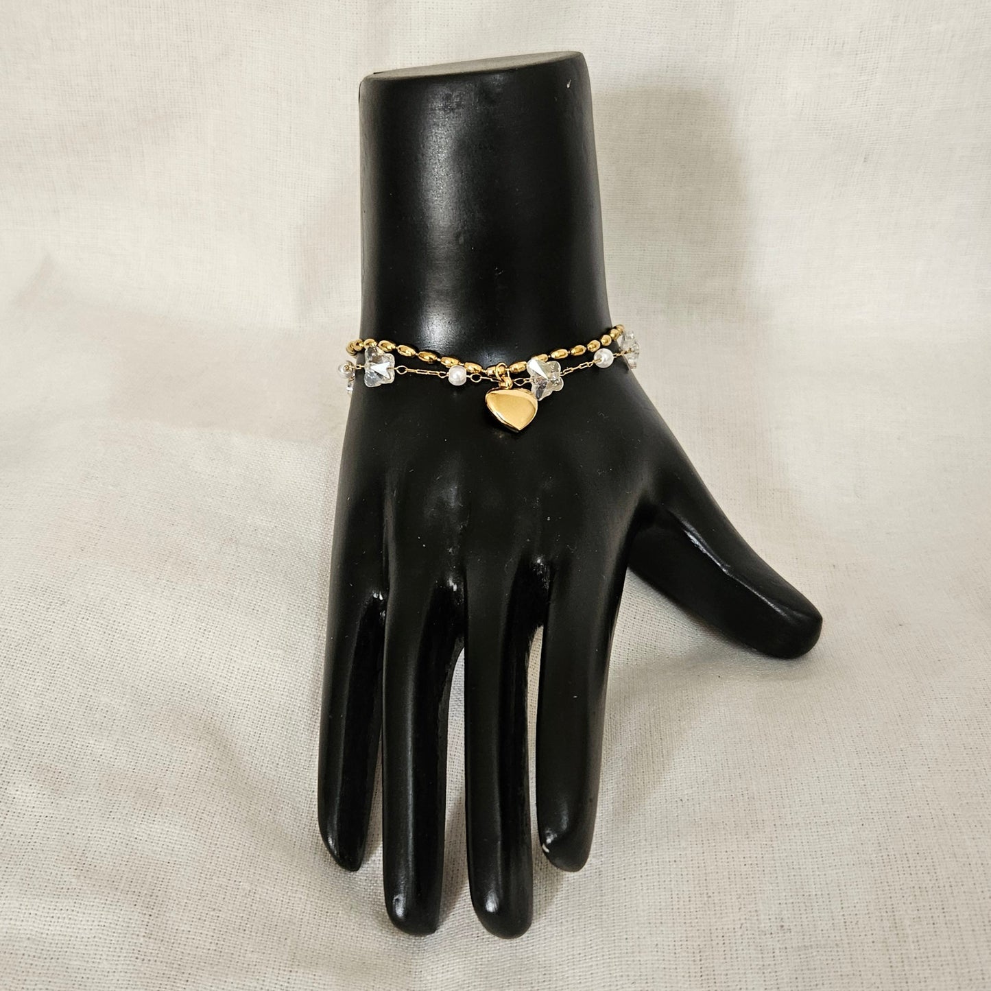 Nexya - Anti-Tarnish Double Chain Bracelet