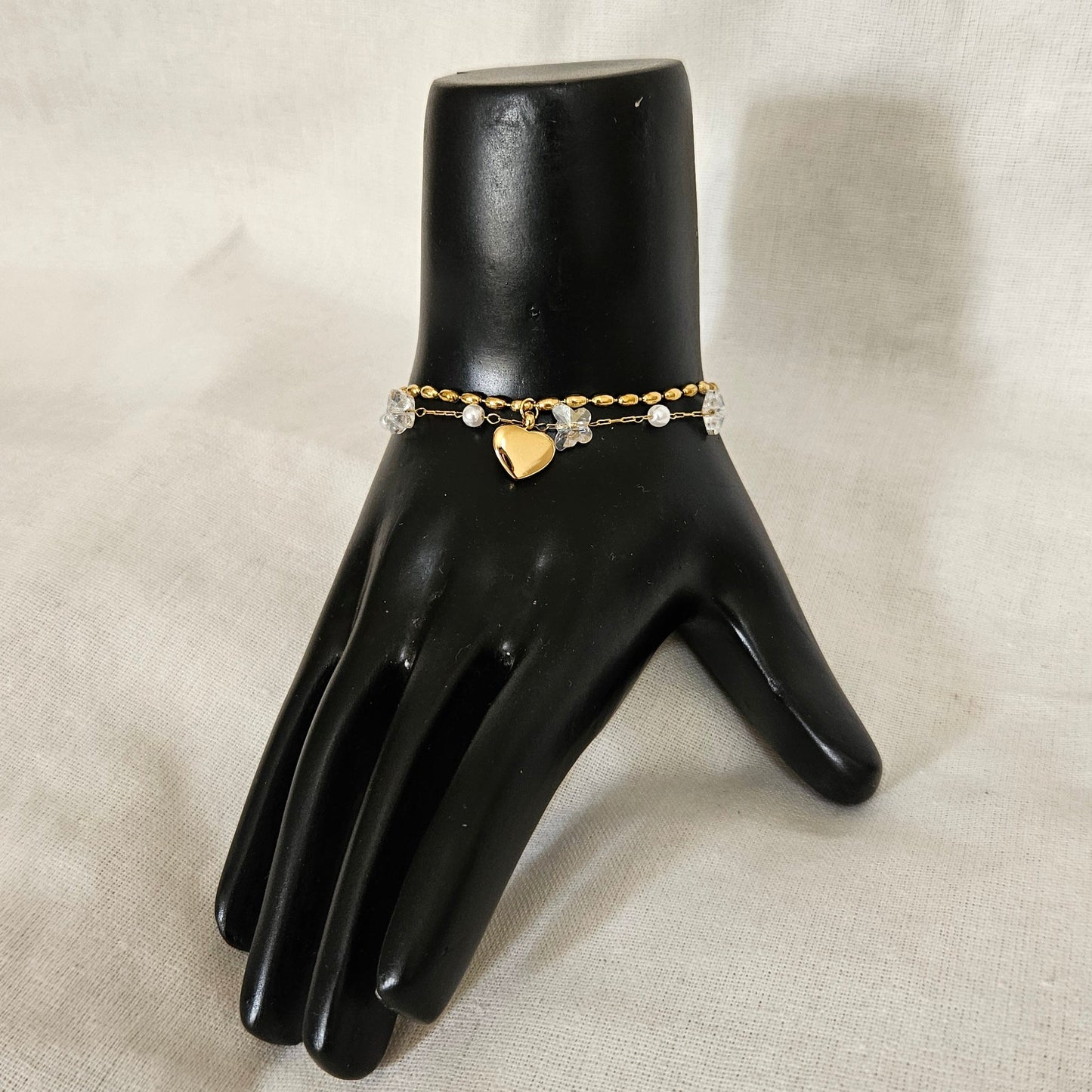 Nexya - Anti-Tarnish Double Chain Bracelet