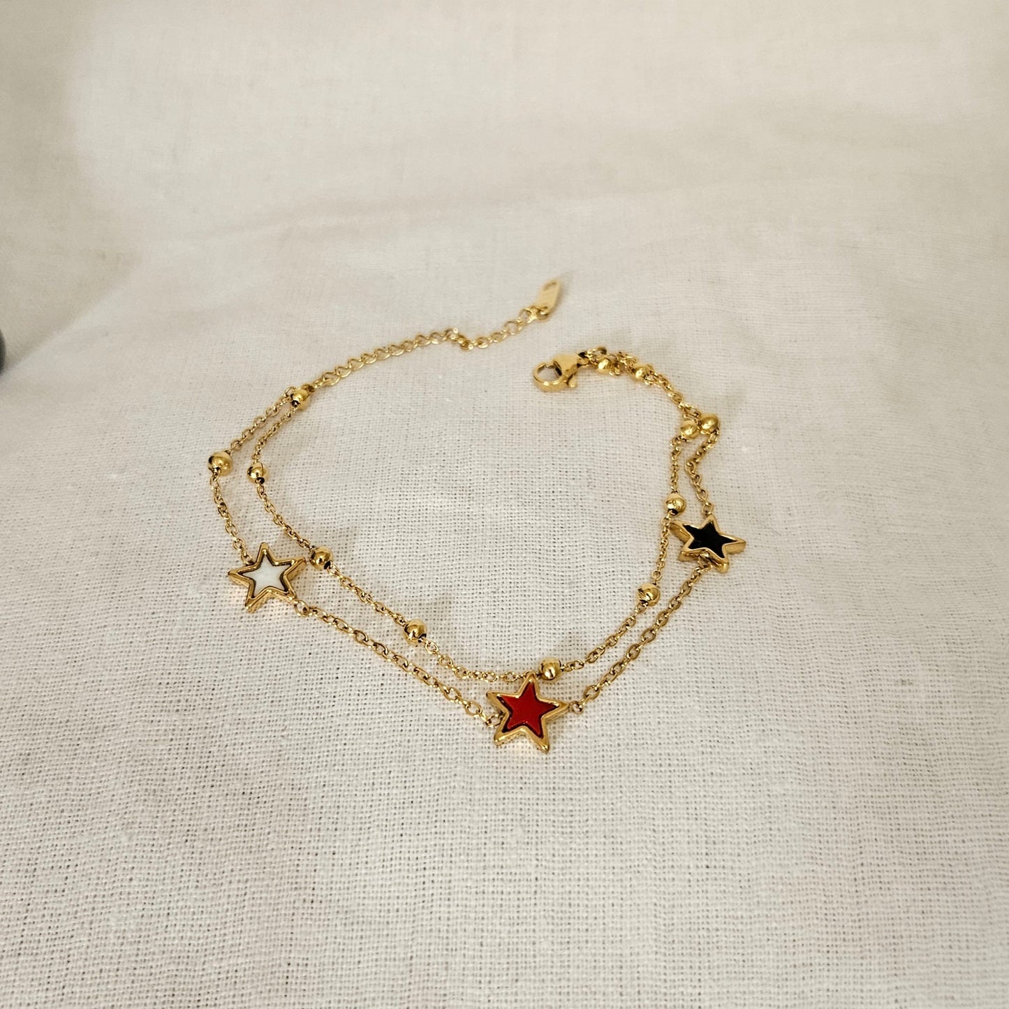 Linkara- Anti-Tarnish Double Chain Bracelet