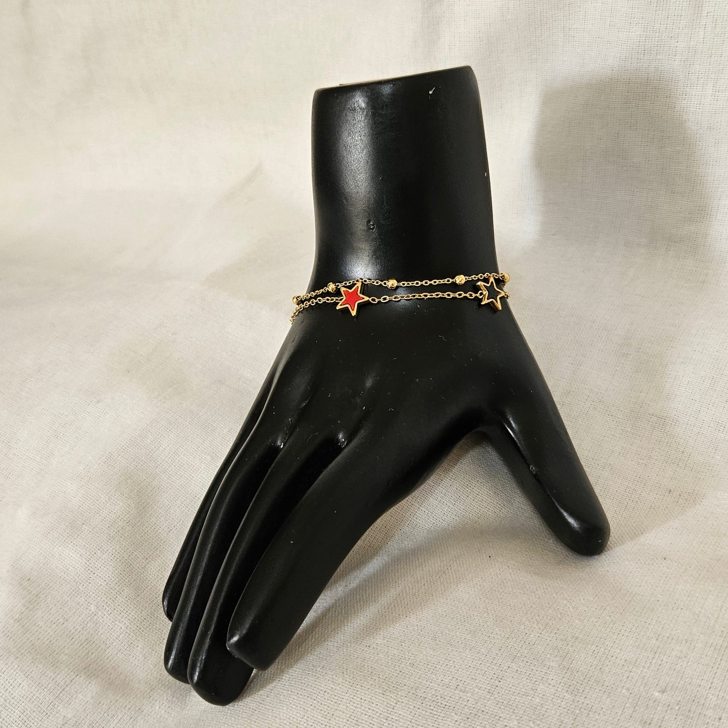 Linkara- Anti-Tarnish Double Chain Bracelet