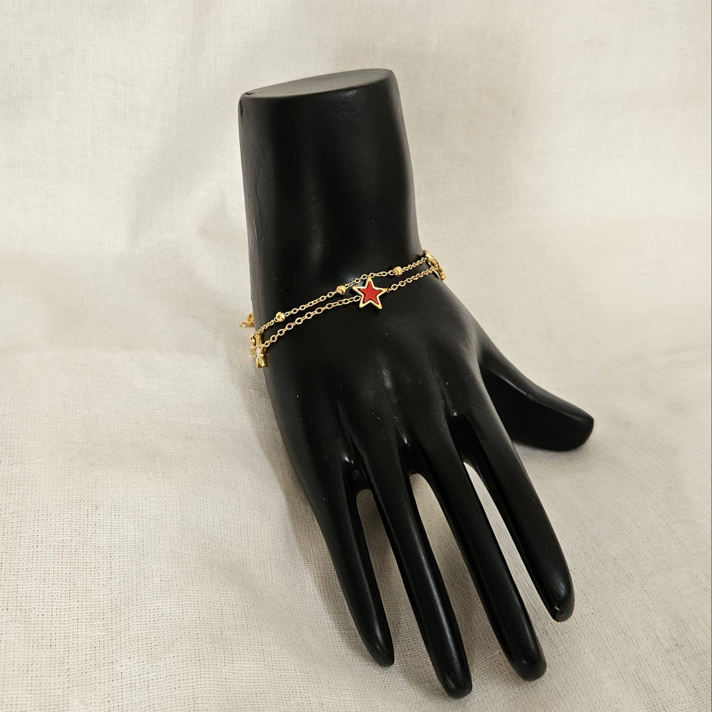 Linkara- Anti-Tarnish Double Chain Bracelet