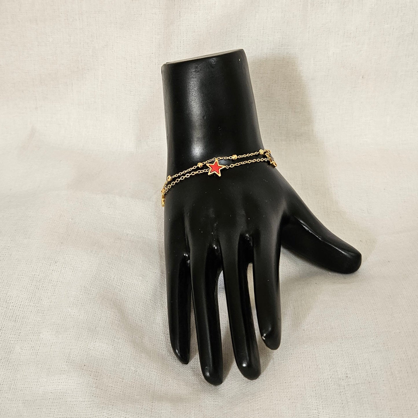 Linkara- Anti-Tarnish Double Chain Bracelet