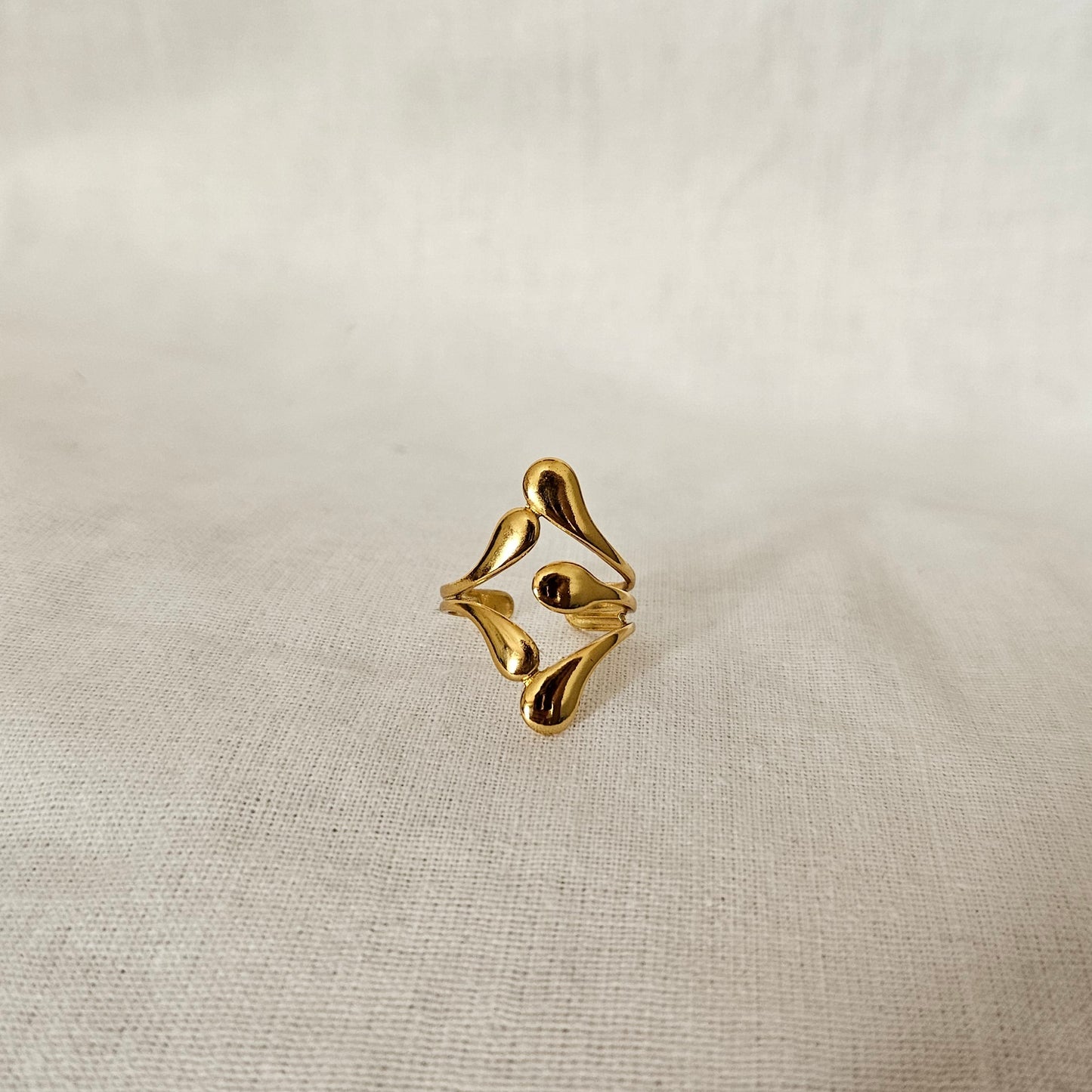 Rayza- Anti-Tarnish Ring (Adjustable)