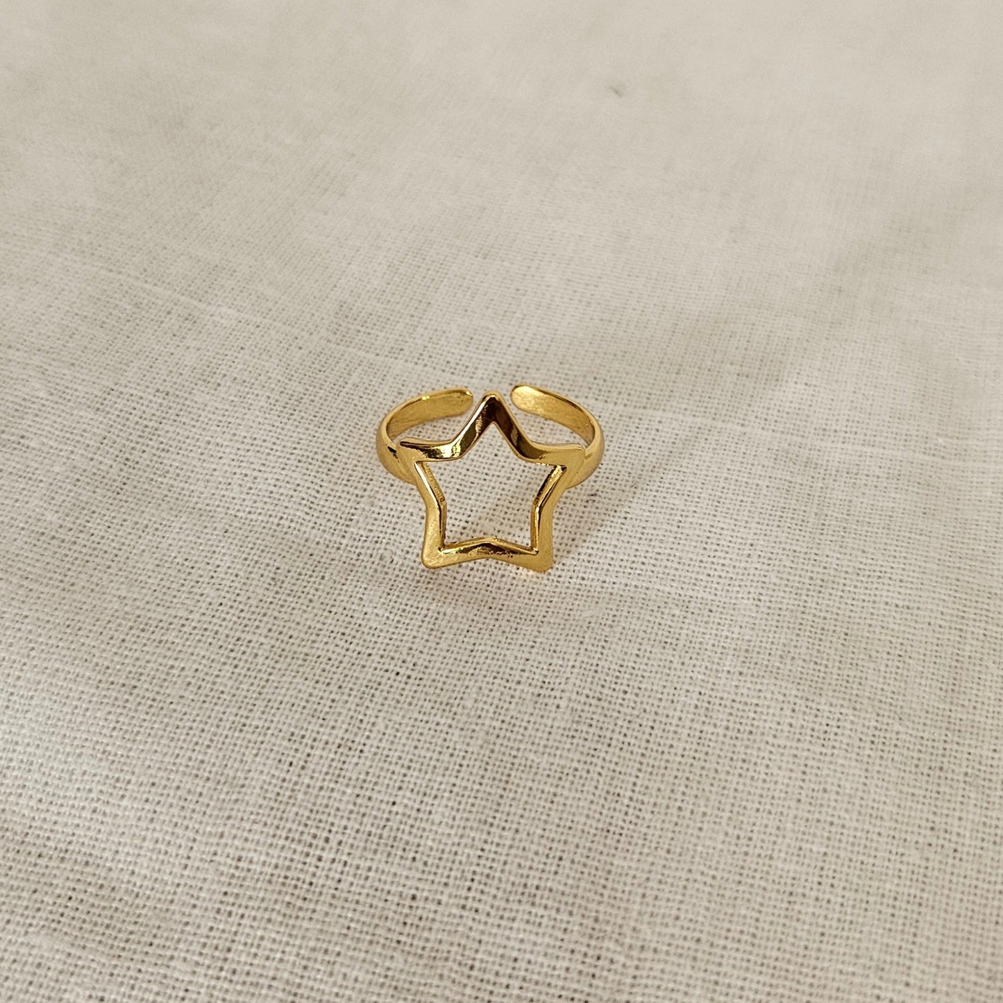 Tareen- Anti-Tarnish Ring (Adjustable)