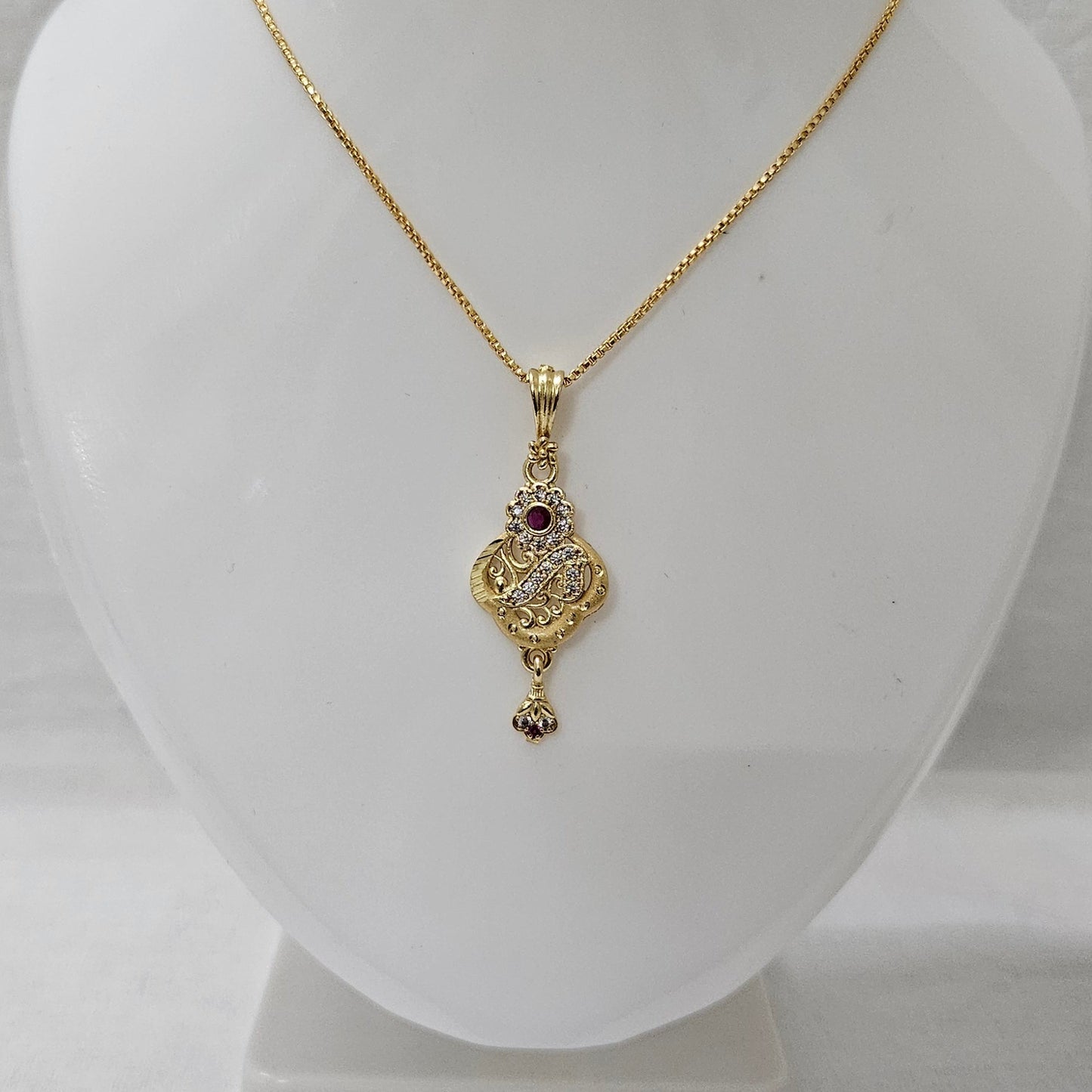 Vedya – Chain Pendant Set for Girls & Women