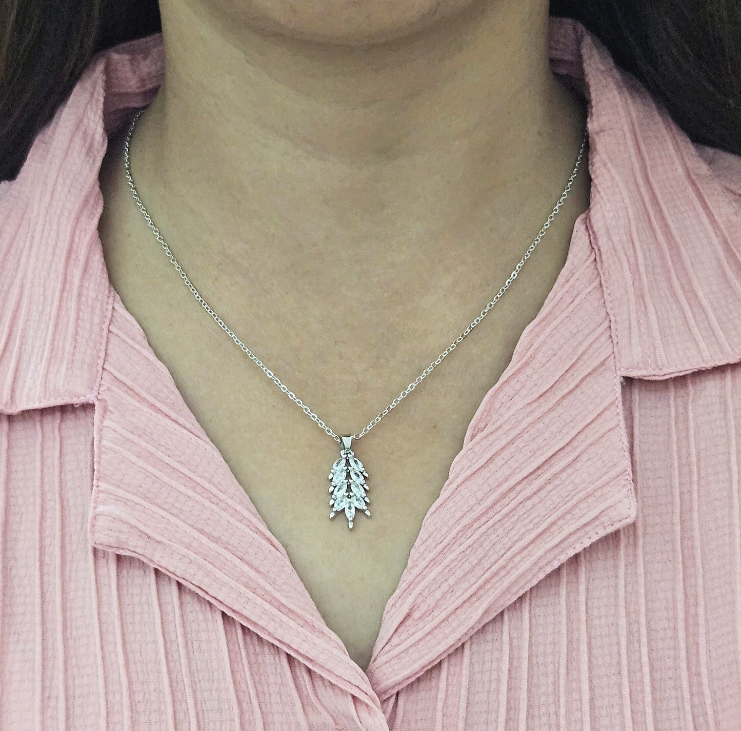 Sterla– Anti-Tarnish Silver Chain Pendant