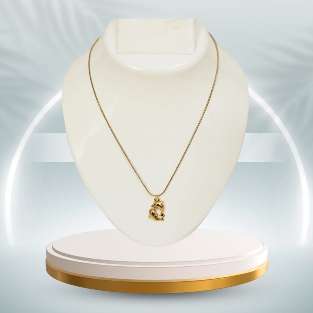Twyra – Two Fish Anti-Tarnish Chain Pendant