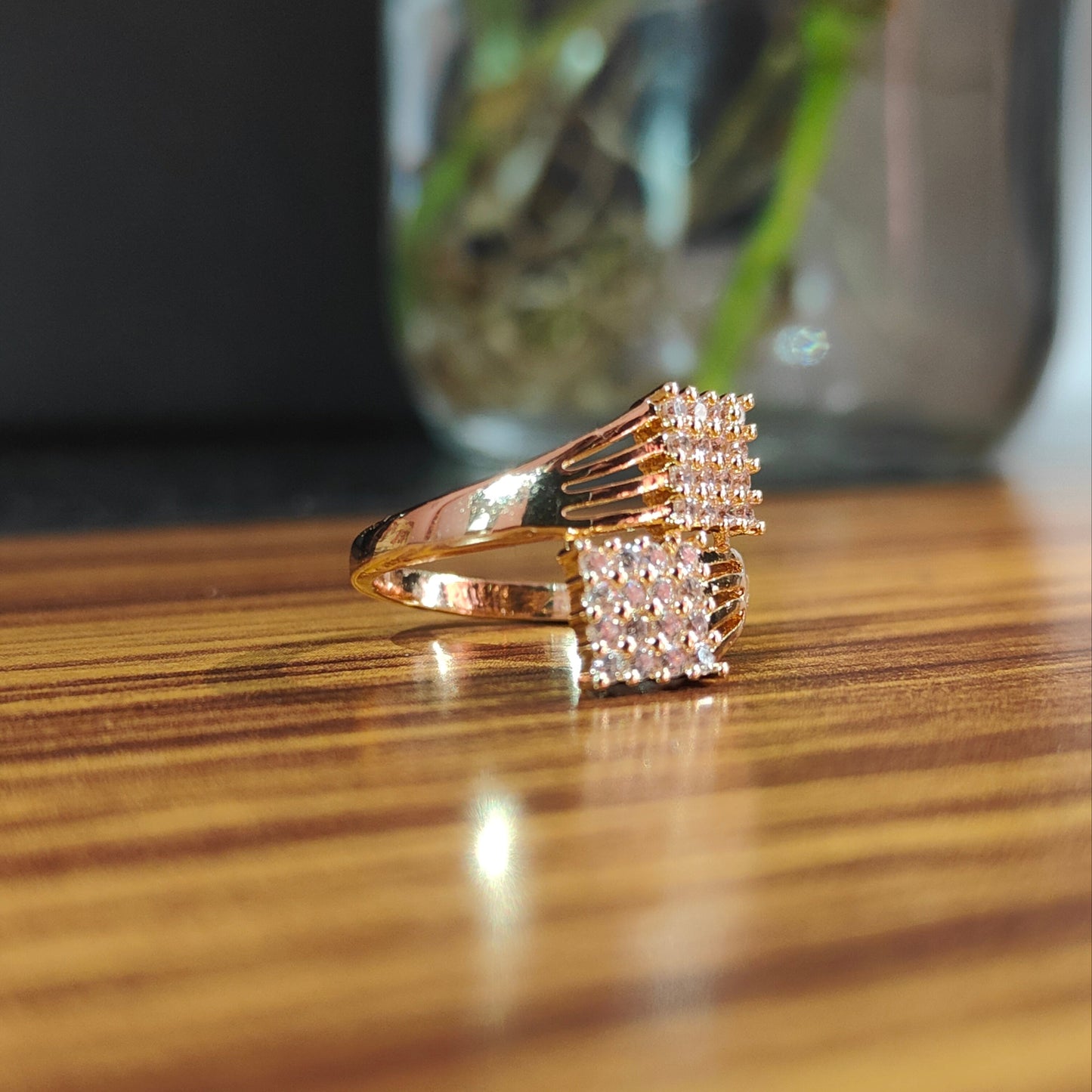 Zyora - AD Adjustable Ring for Women
