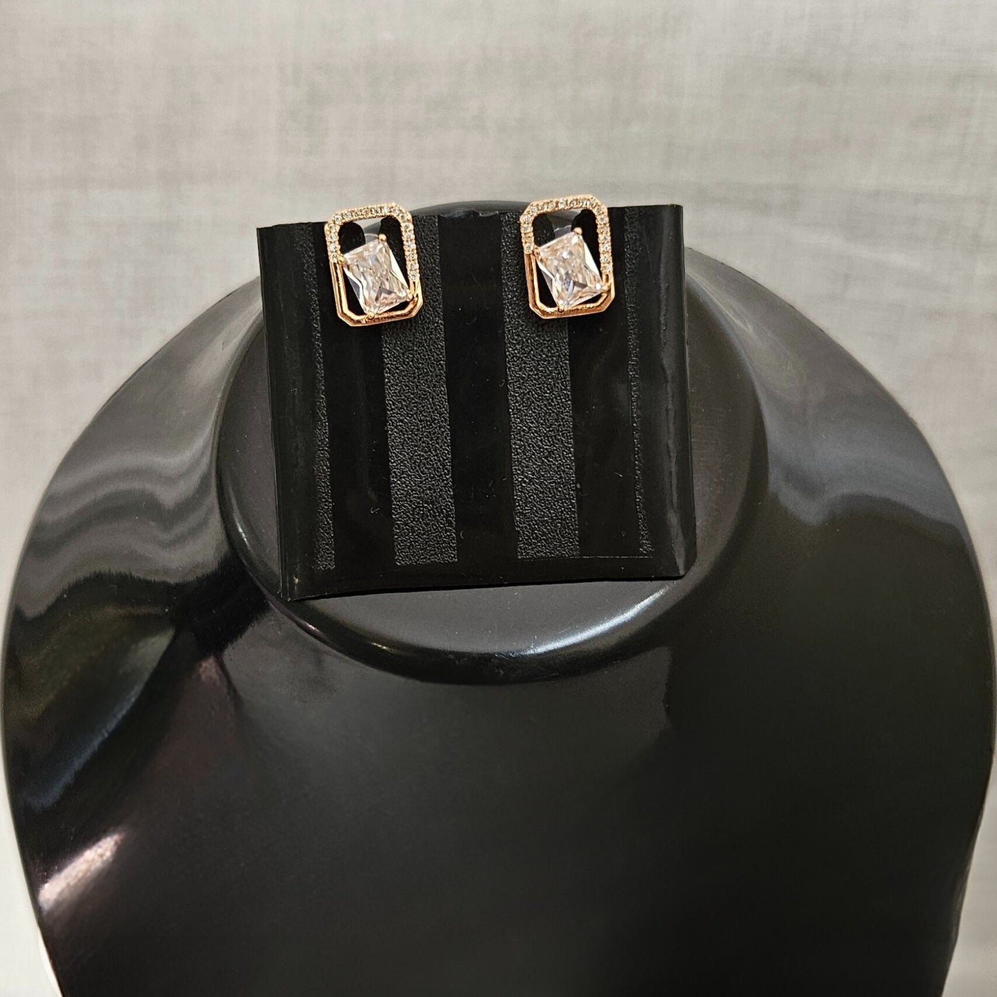 Tavira- Rose Gold Studs Earrings for Girls & Women