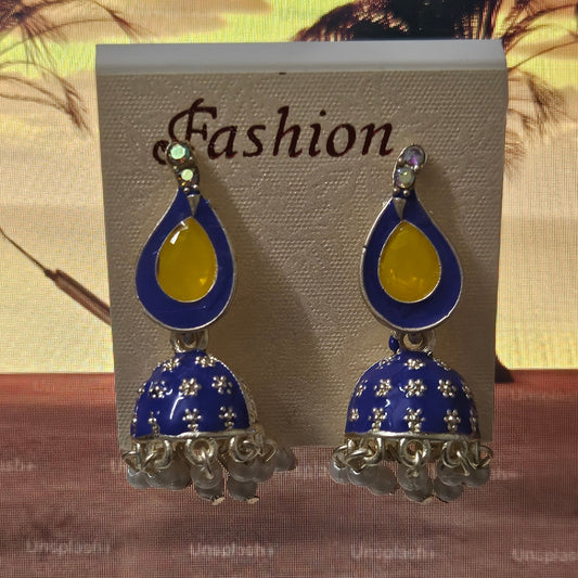Zia : Meenakari Earring for Women