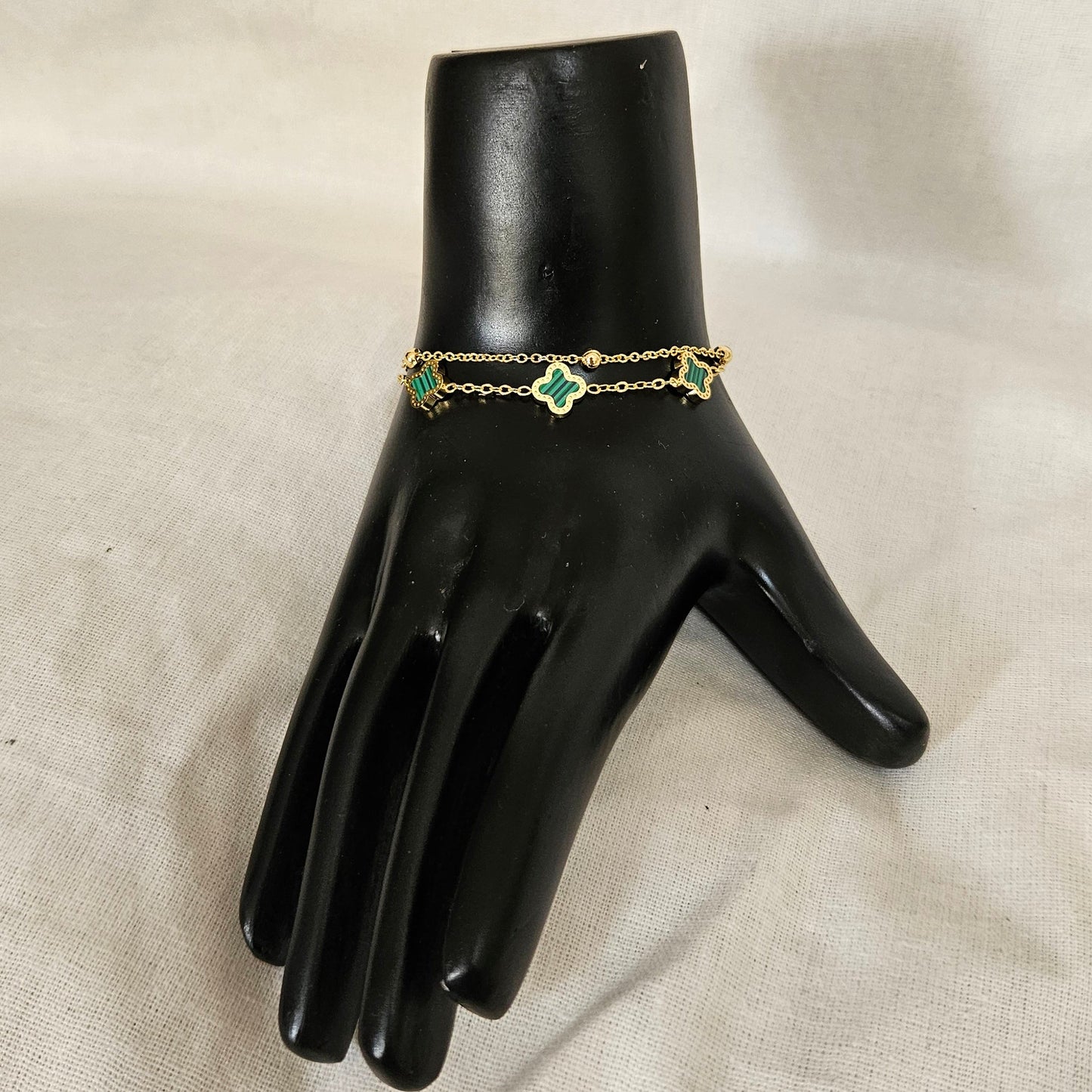 Zelune- Anti-Tarnish Double Chain Bracelet