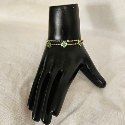 Zelune- Anti-Tarnish Double Chain Bracelet