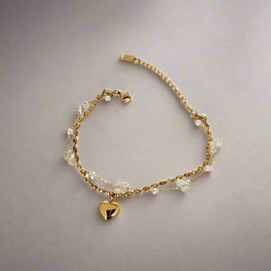 Nexya - Anti-Tarnish Double Chain Bracelet