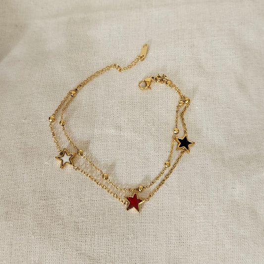 Linkara- Anti-Tarnish Double Chain Bracelet