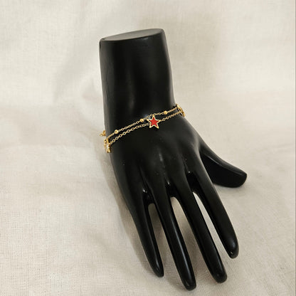 Linkara- Anti-Tarnish Double Chain Bracelet