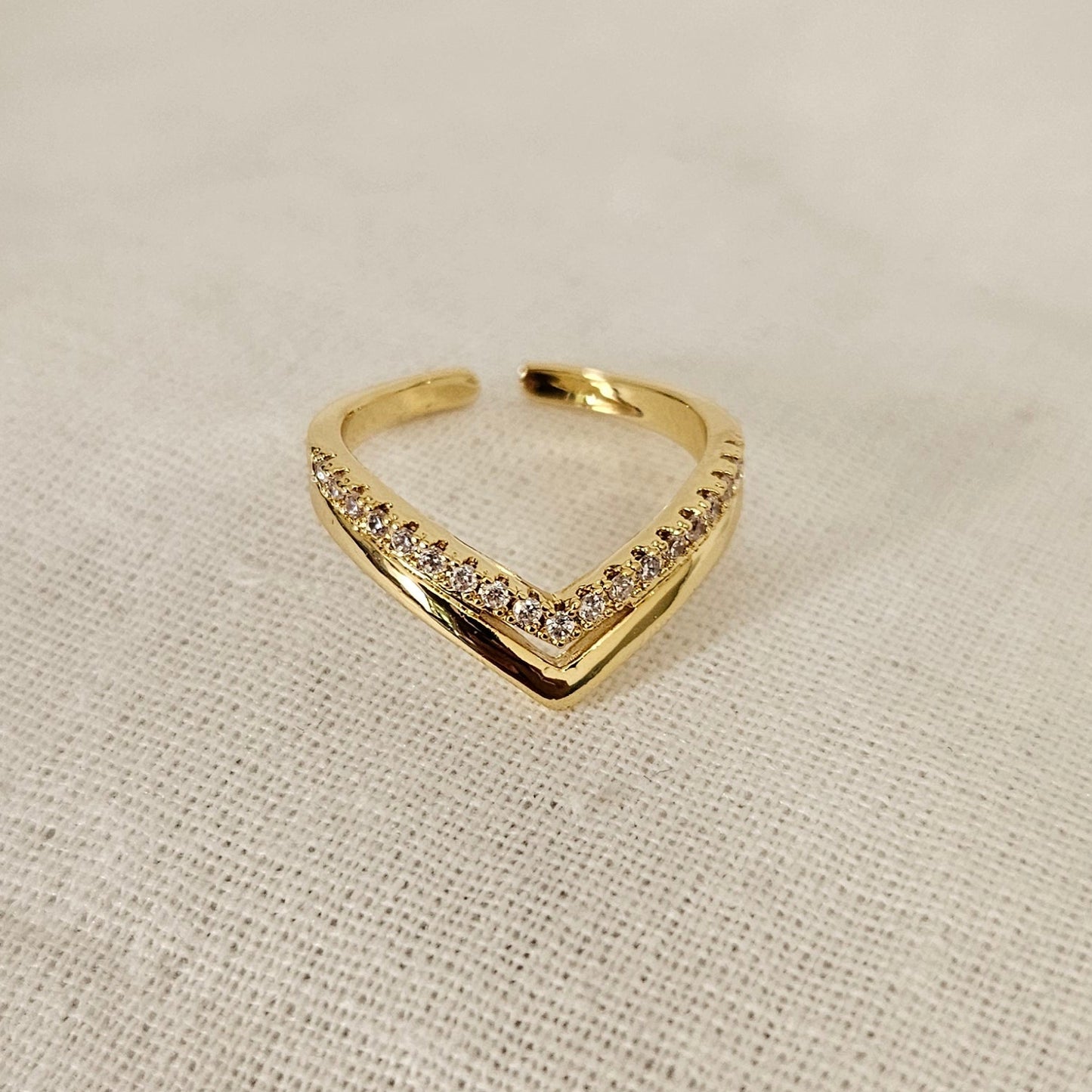 Nyari- Anti-Tarnish Ring (Adjustable)