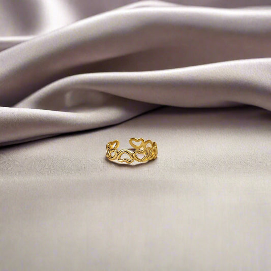 Minara- Anti-Tarnish Rings (Adjustable)
