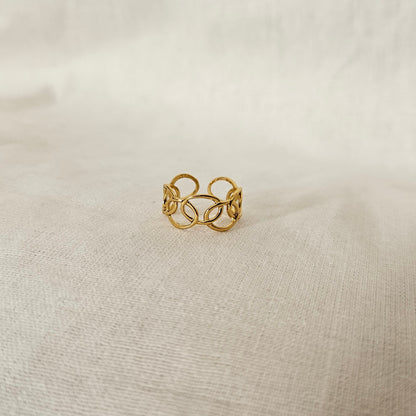 Olyssa- Anti-Tarnish Ring (Adjustable)