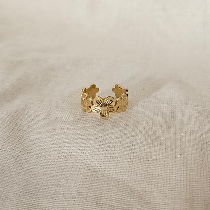 Floryn- Anti-Tarnish Ring (Adjustable)