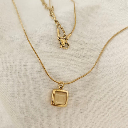 Aurika- Anti-Tarnish Chain Pendant