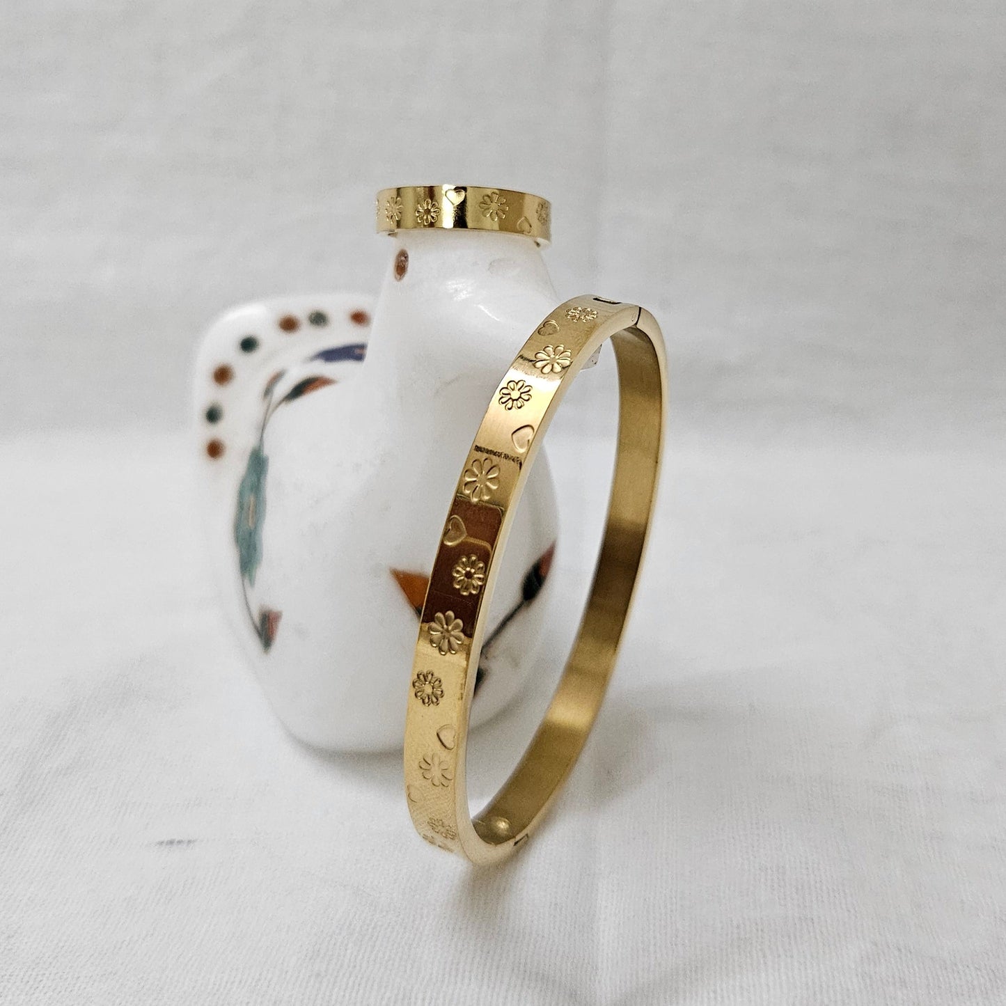Evoque Duo- Anti-Tarnish Bracelet & Ring Set