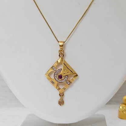Manira  – Chain Pendant Set for Girls & Women