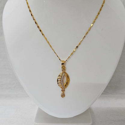 Rajvi – Chain Pendant Set for Girls & Women