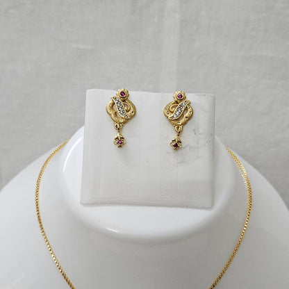 Vedya – Chain Pendant Set for Girls & Women