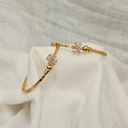 Forever Gleam- Kada Pair| Bracelet for Girls & Women (Adjustable)